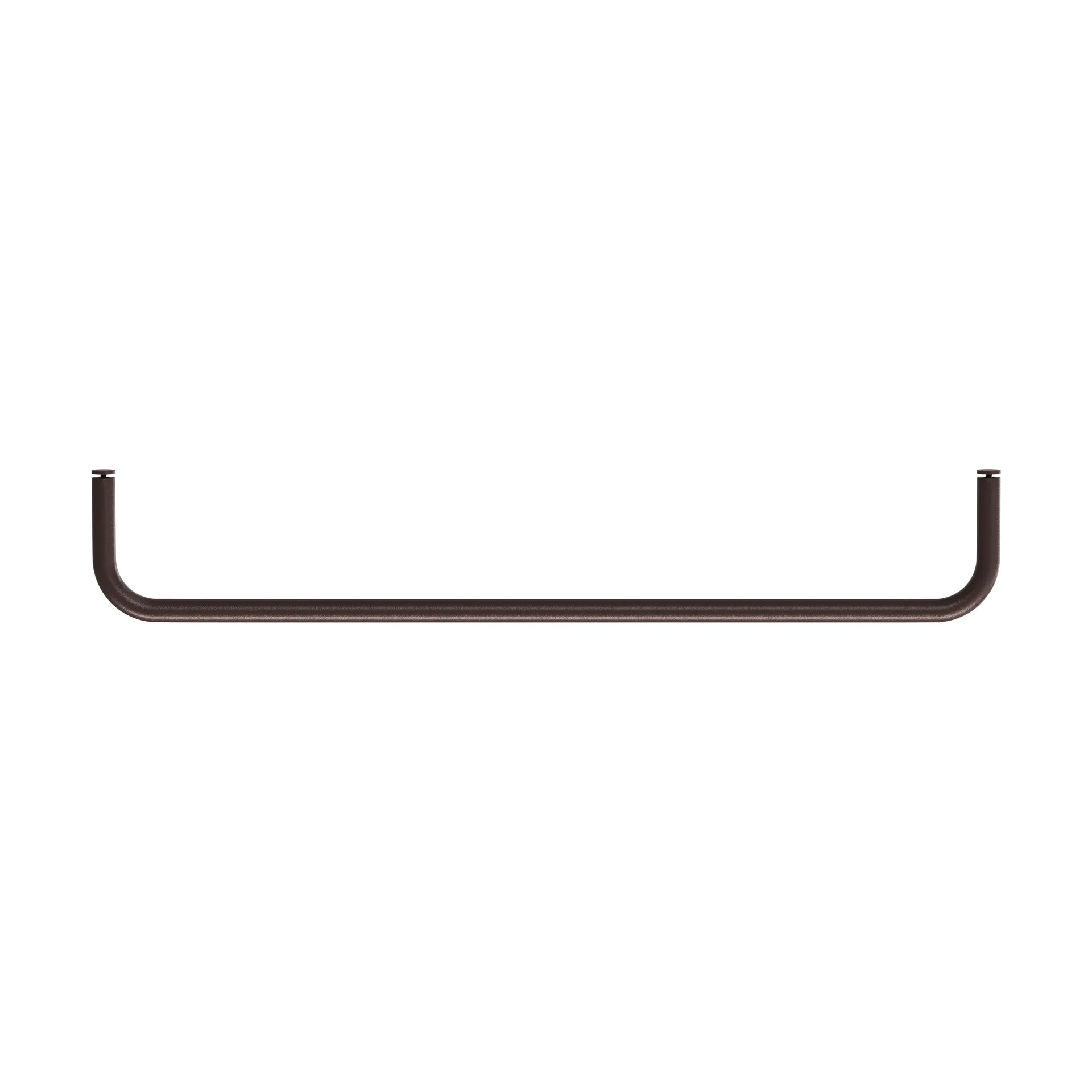 Varão String, Castanho-escuro, 58 cm String