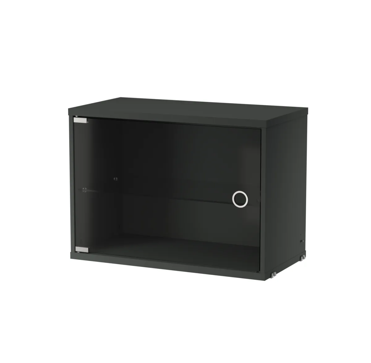 Vitrine String, Cinza escuro, 58x30 cm String