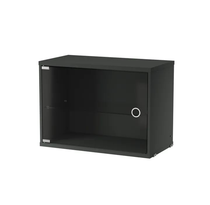 Vitrine String - Cinza escuro, 58x30 cm - String