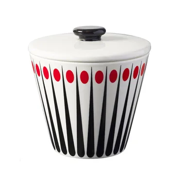 Açucareiro Amanda - white-tomato (vermelho) - Superliving