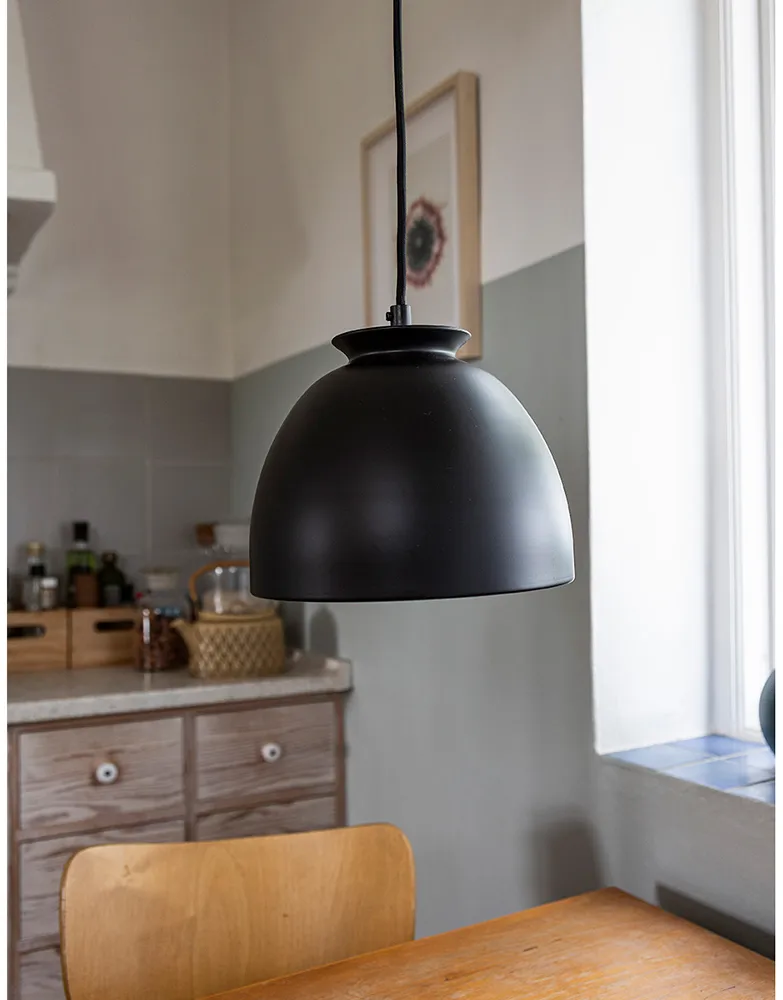Candeeiro de teto Superliving Bloom, real black Superliving