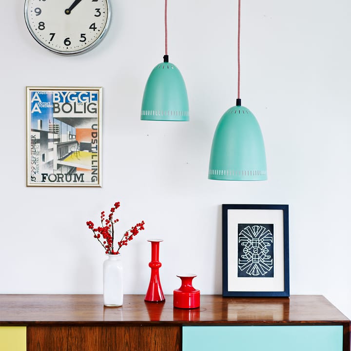 Candeeiro suspenso Dynamo - matte aqua (azul) - Superliving
