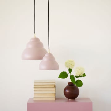 Candeeiro suspenso Small bubble - matte rose (rosa) - Superliving