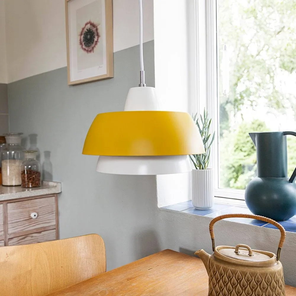 Candeeiro suspenso Trio, Amber Superliving