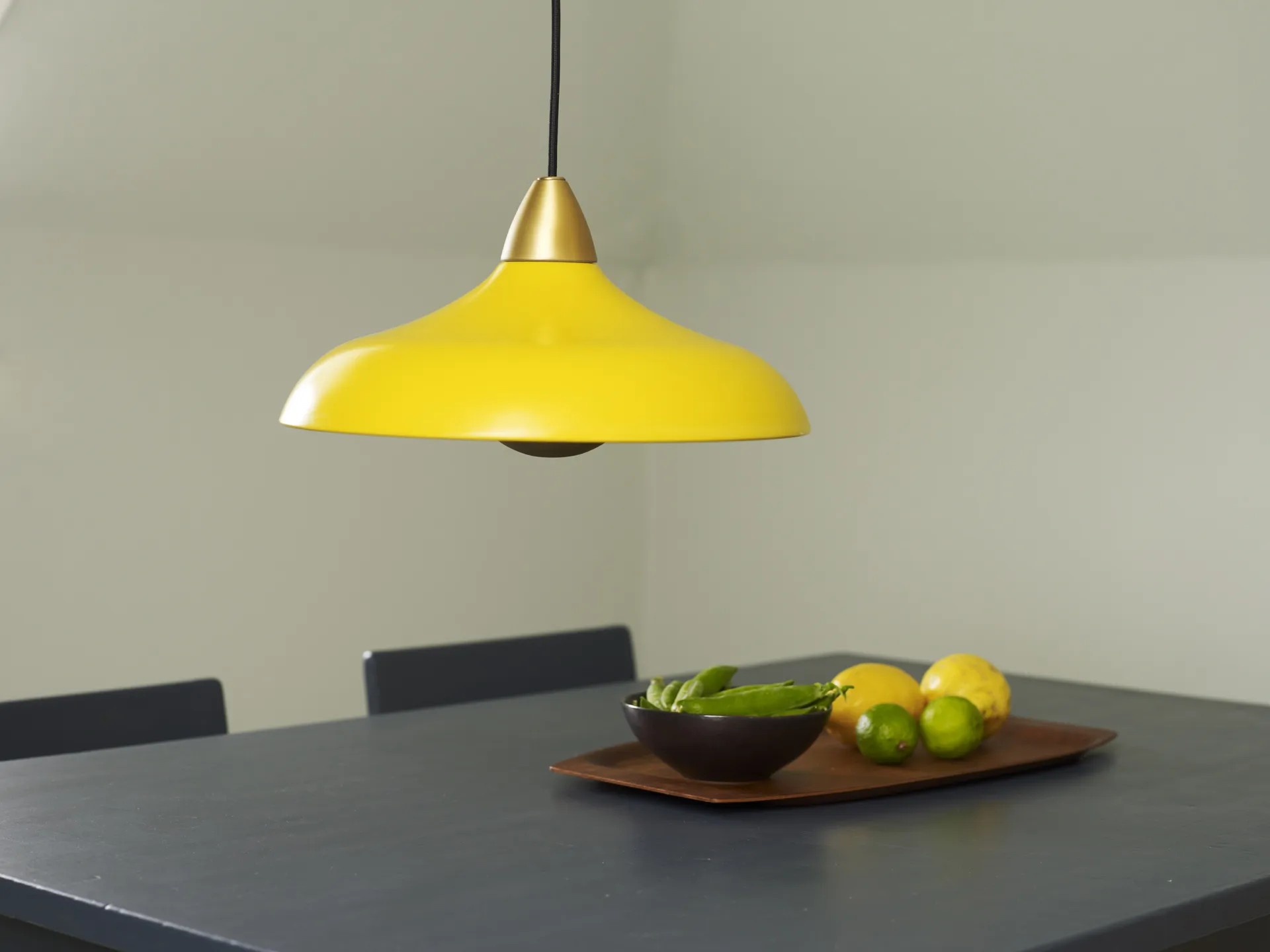 Candeeiro suspensp Urban Wide, Amber (amarelo) Superliving