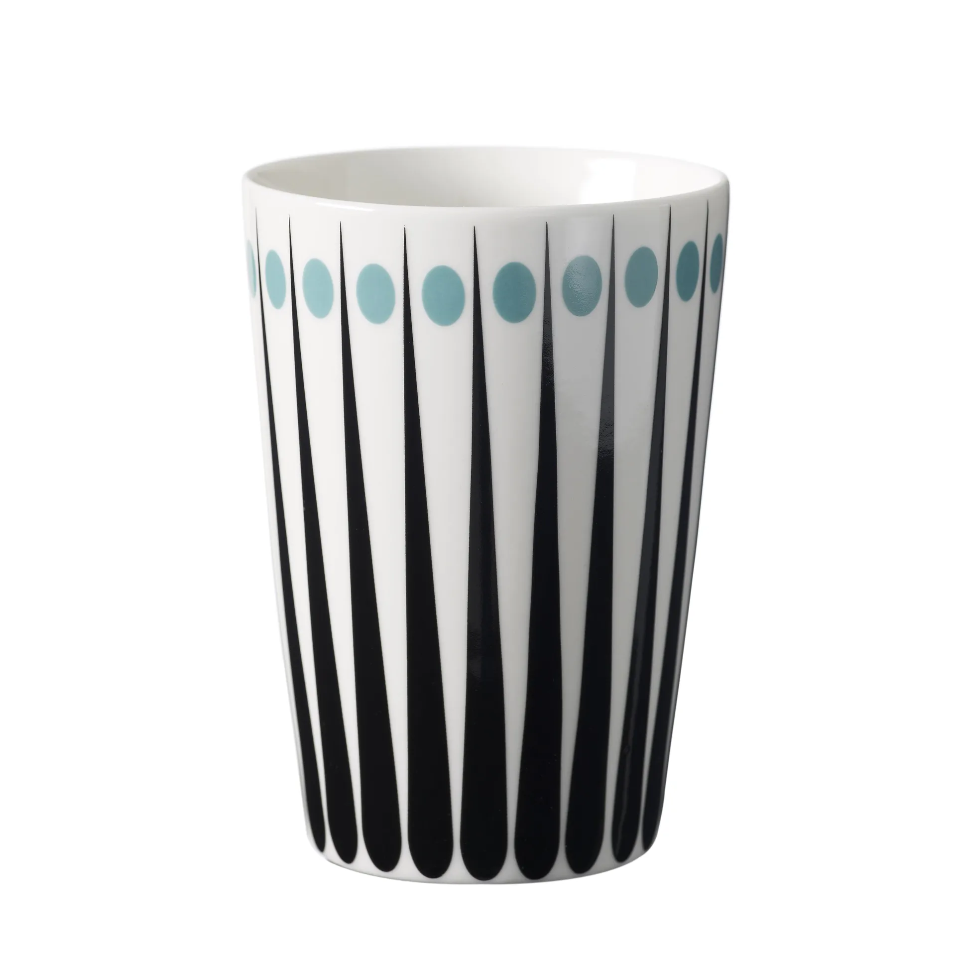 Caneca Amanda, branco-aqua Superliving