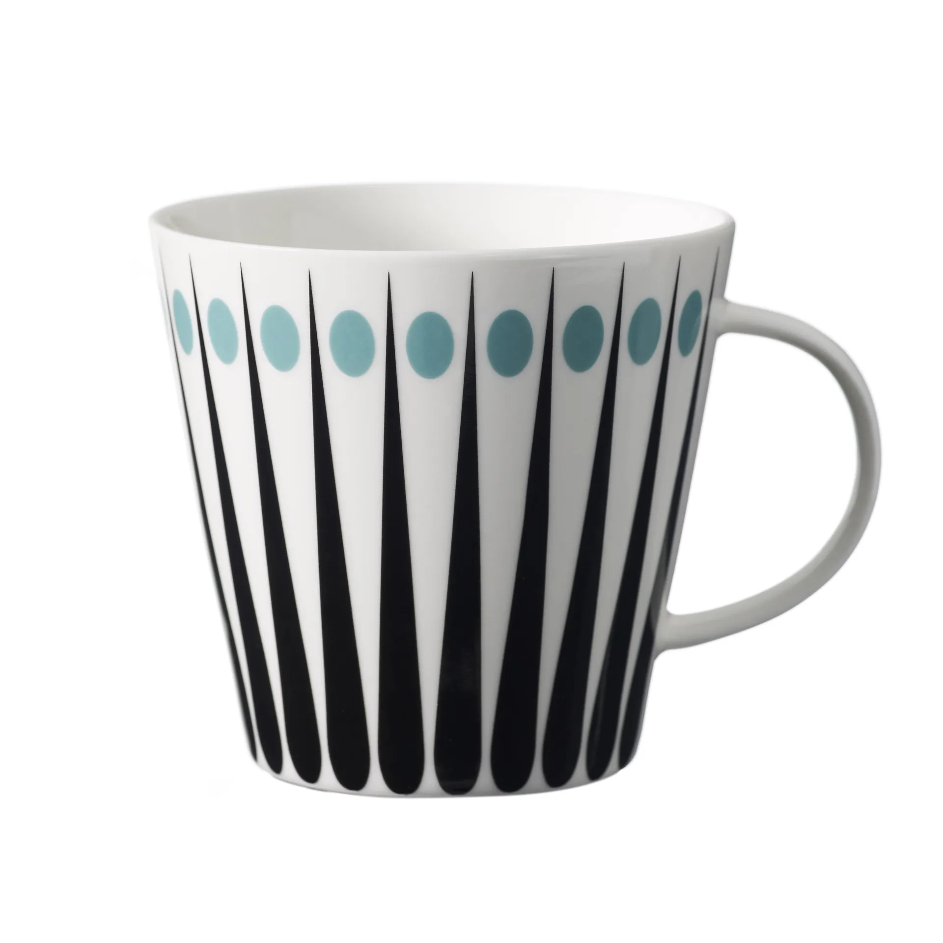 Caneca de chá Amanda, branco-aqua Superliving