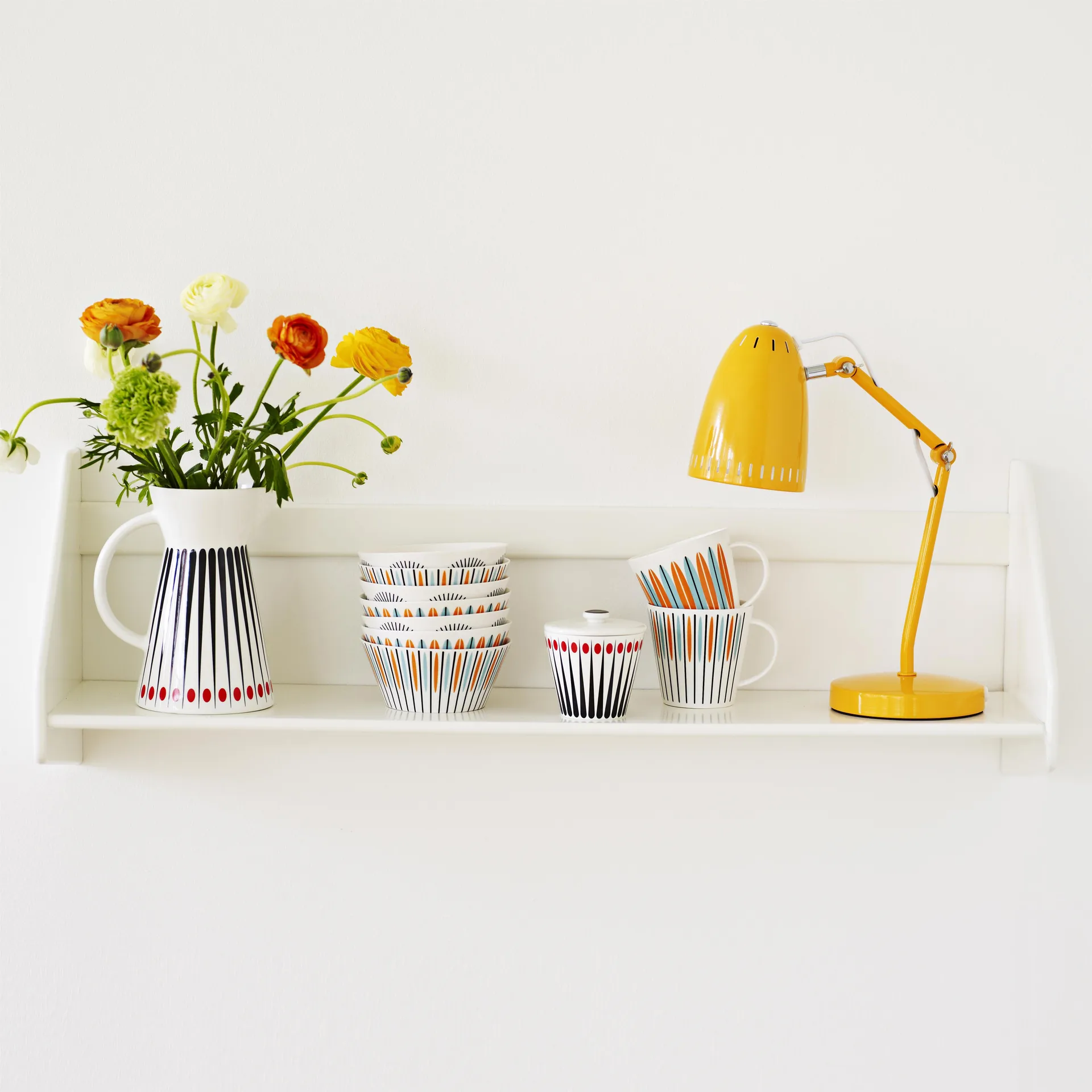 Jarro Amanda, white-tomato (vermelho) Superliving