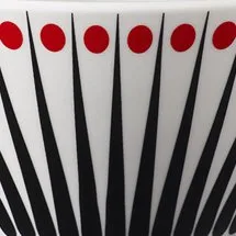 Tigela grande Amanda, white-tomato (vermelho) Superliving