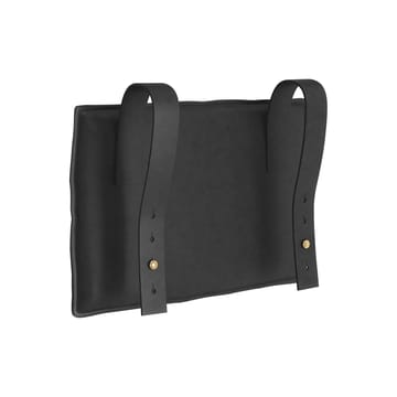 Almofada de pescoço em couro Lamino - Preto 8175 - Swedese