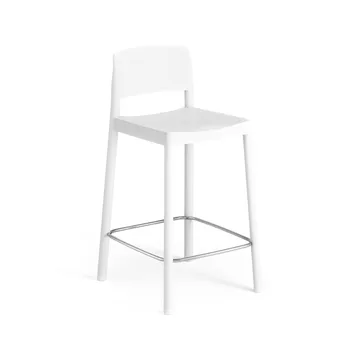 Banco elevado Grace 63 cm - Freixo Branco envernizado - Swedese