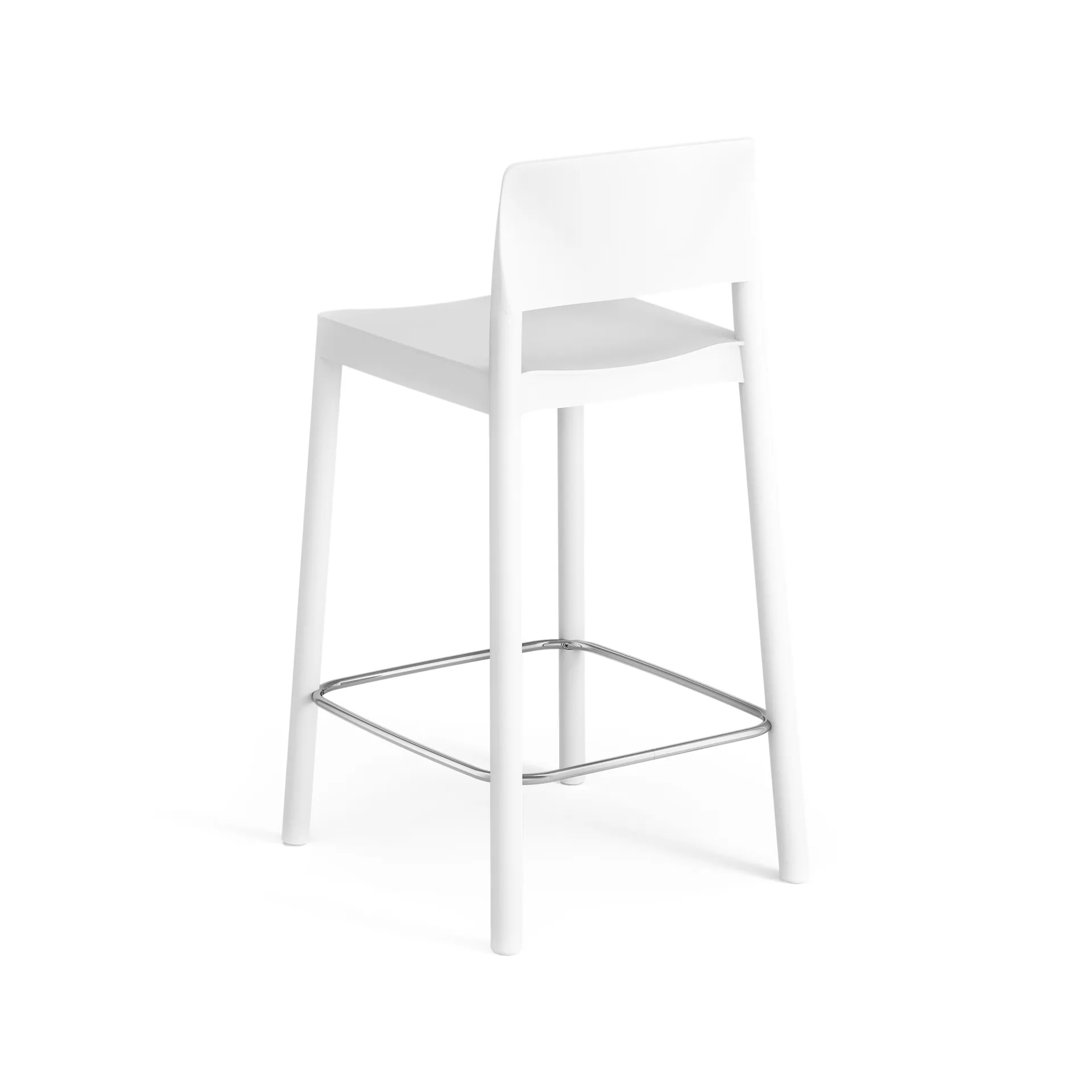 Banco elevado Grace 63 cm, Freixo Branco envernizado Swedese