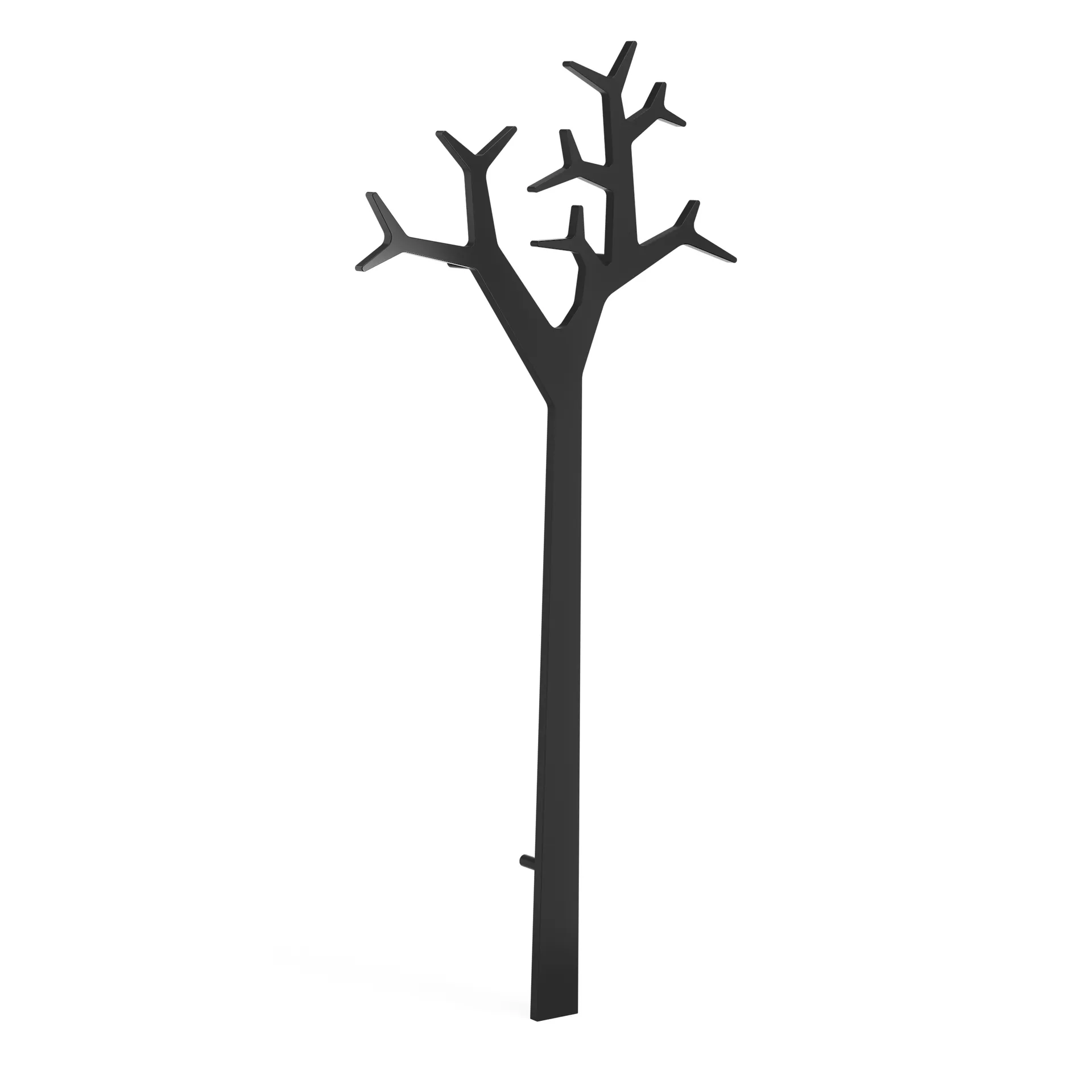 Cabideiro de parede 194 cm Tree Black Edition, Preto Swedese