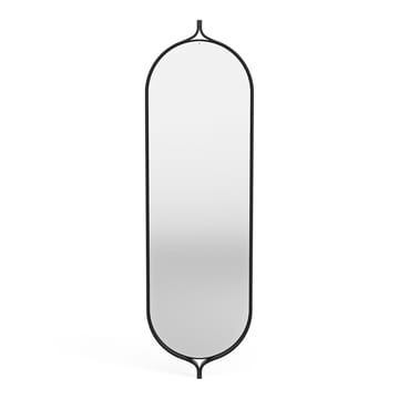Espelho Comma oblongo 135 cm - freixo tingido de preto - Swedese
