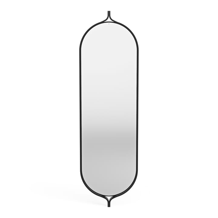 Espelho Comma oblongo 135 cm - freixo tingido de preto - Swedese