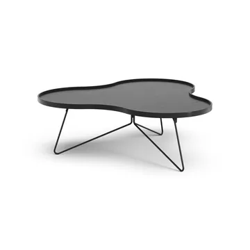 Flower mono mesa 107x114 cm - H39 cm Freixo tingido de preto - Swedese