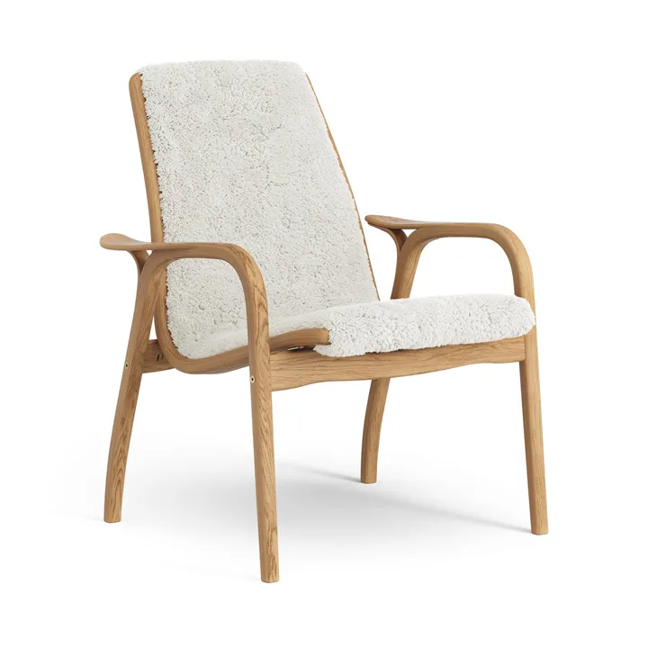 Laminett poltrona de carvalho oleado/pele de ovelha - Offwhite (branco) - Swedese