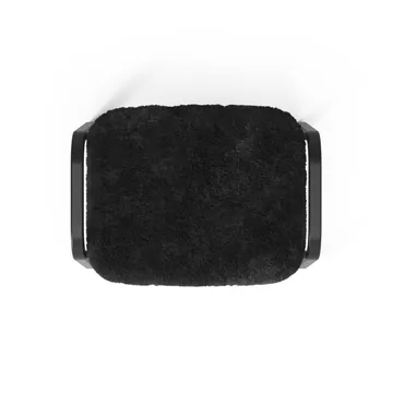 Lamino poltrona e descanso para os pés edição preta - Preto - Swedese