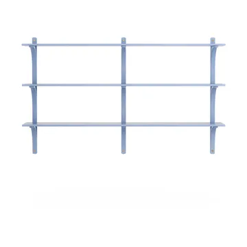 Levi hylla 3 prateleiras - ILKE Azul-latão, 180 cm - Swedese