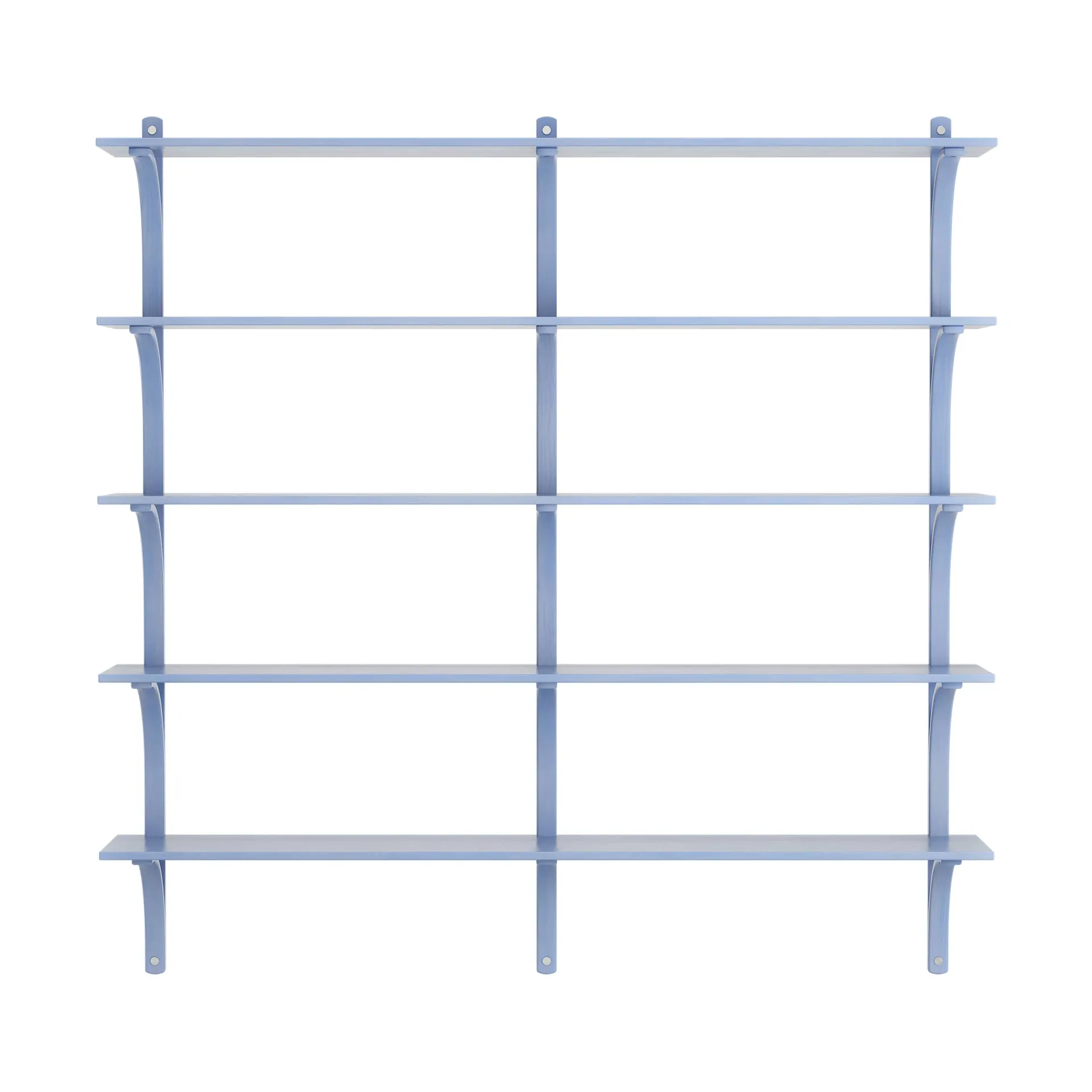 Levi hylla 5 prateleiras, ILKE Azul-alumínio, 180 cm Swedese