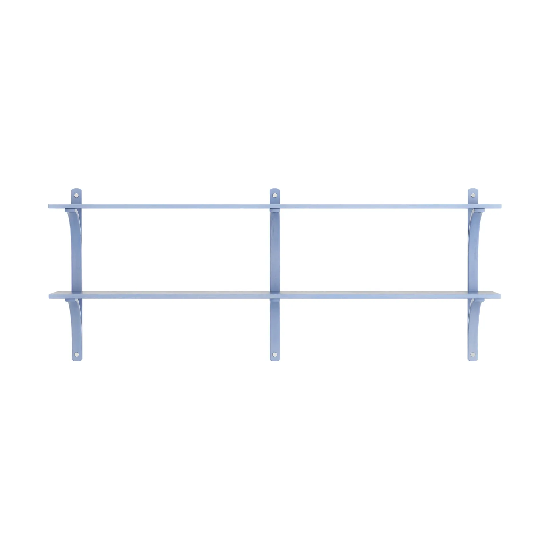 Levi prateleira, Ilke azul-aço inoxidável, 2 prateleiras, 180 cm Swedese