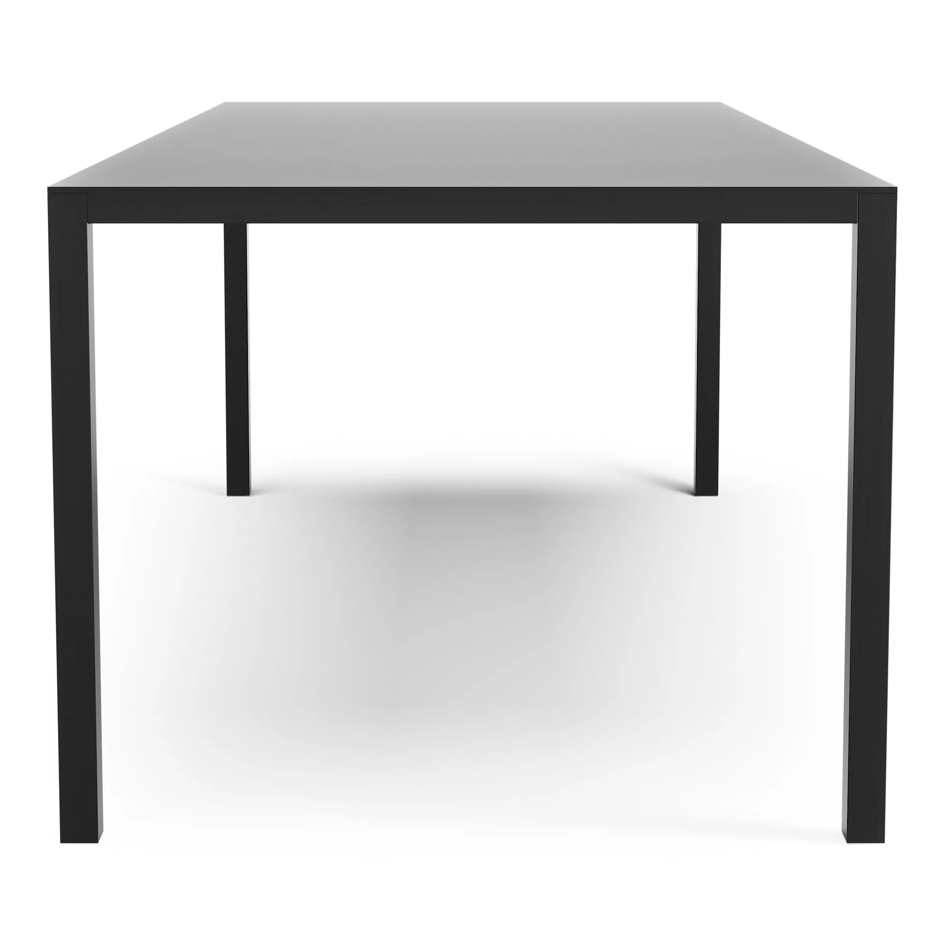 Mesa Bespoke 90x200 cm, Freixo preto envernizado Swedese