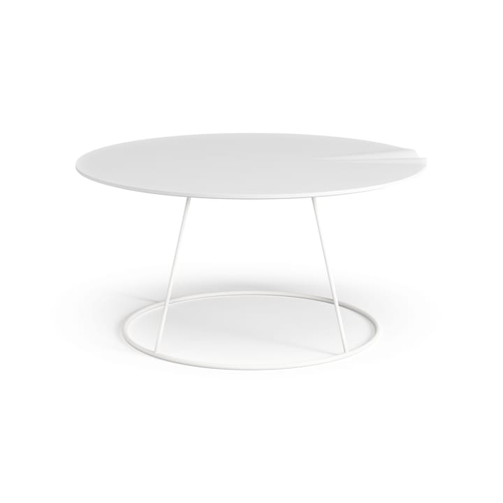 Mesa com onda Breeze Ø80 cm - Branco - Swedese