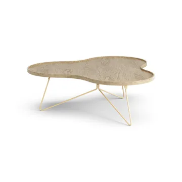 Mesa de centro Flower 107x114 cm - A39 cm Carvalho lacado - Swedese