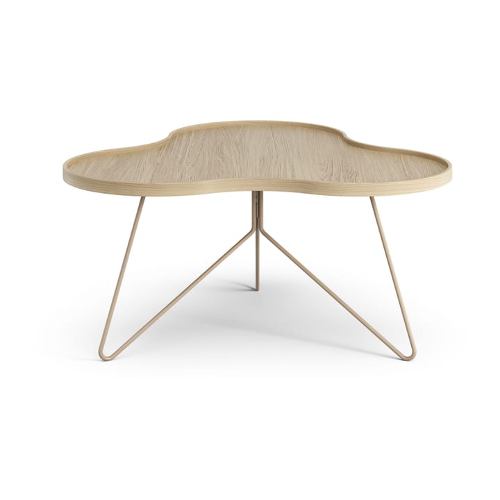 Mesa de centro Flower 84x90 cm, H45 Carvalho lacado-nutmeg RAL1019 Swedese