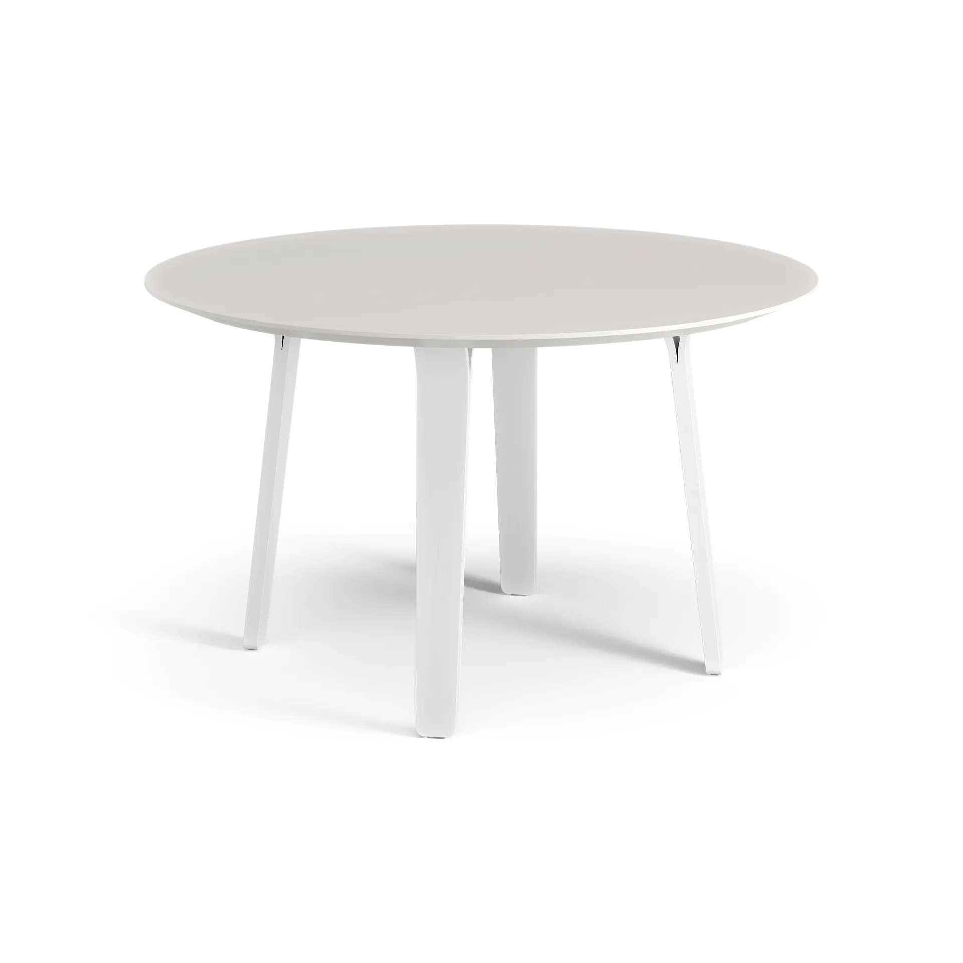 Mesa Divido Ø120 cm, Freixo Branco envernizado Swedese