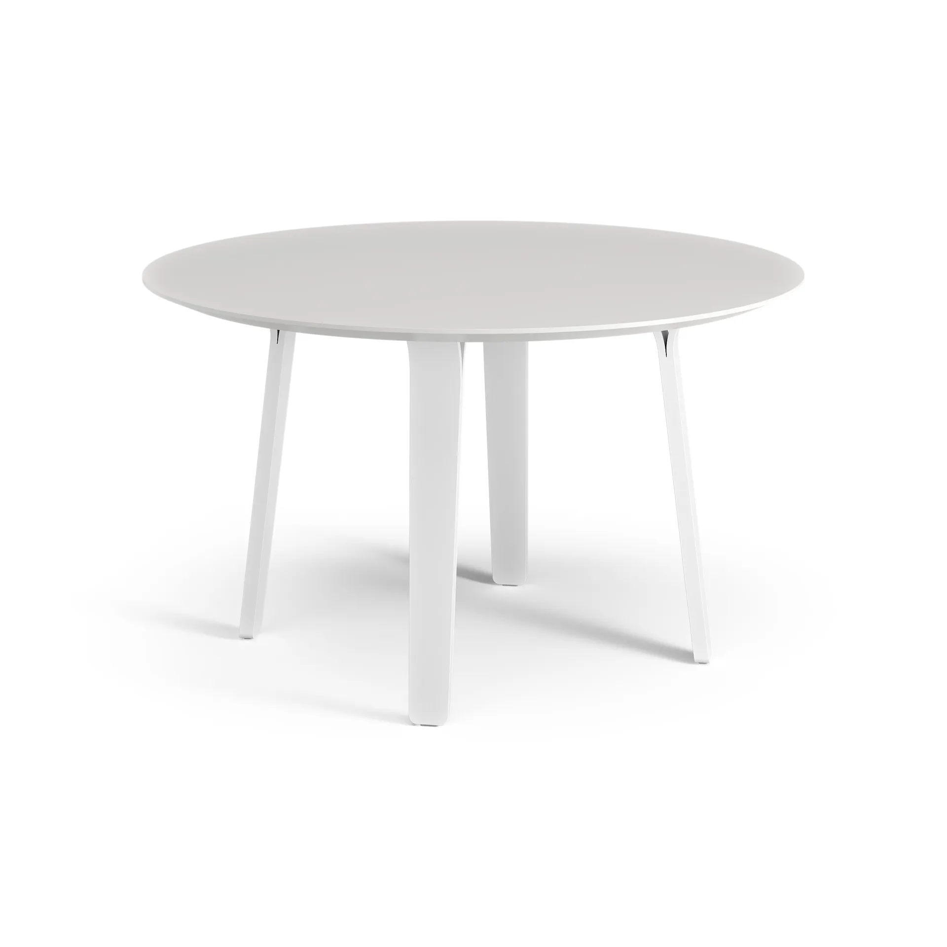 Mesa Divido Ø120 cm, Freixo Branco envernizado Swedese
