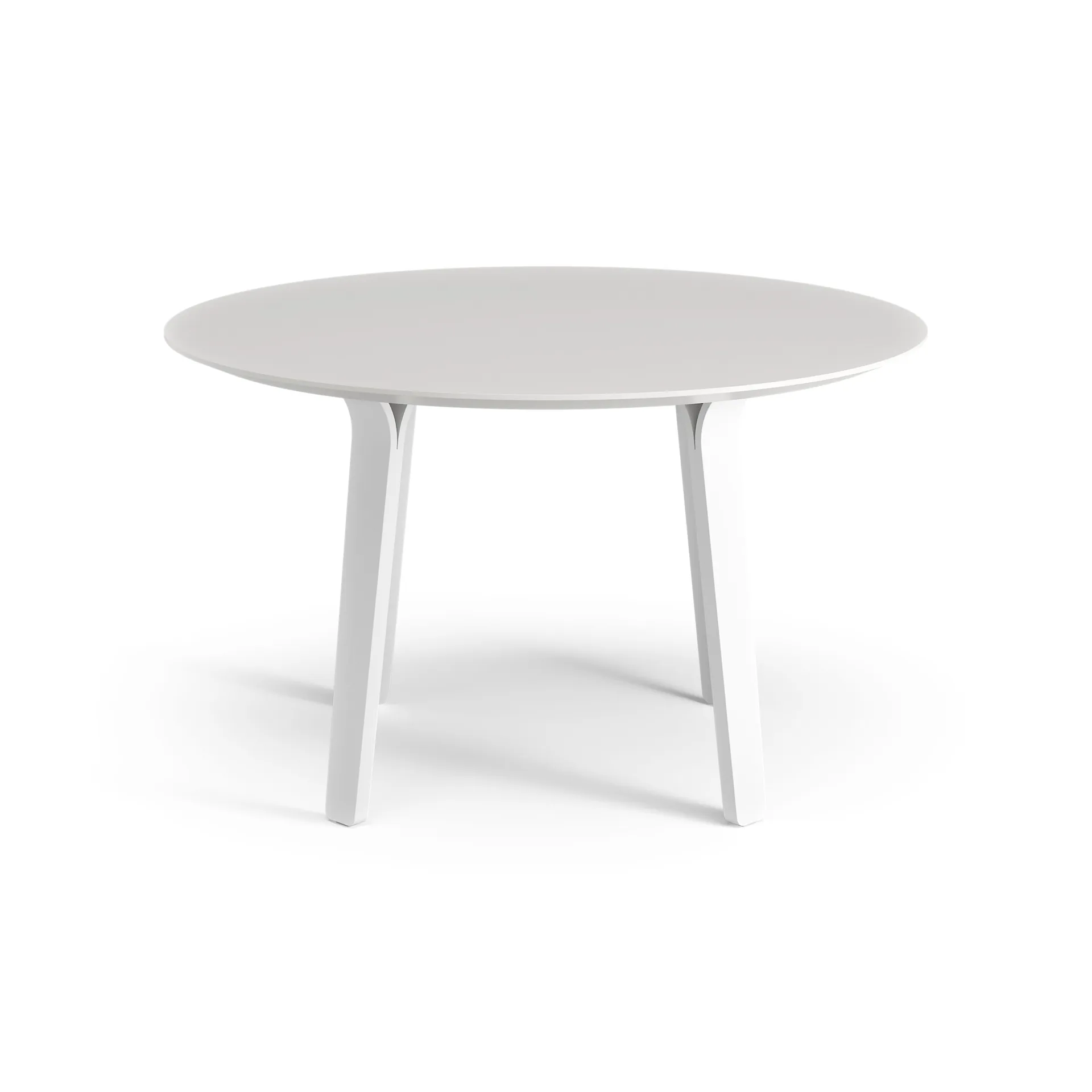 Mesa Divido Ø120 cm, Freixo Branco envernizado Swedese