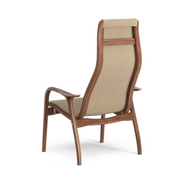 Poltrona de nogueira envernizada/tecido Lamino - Main Line Flax 12 - Swedese