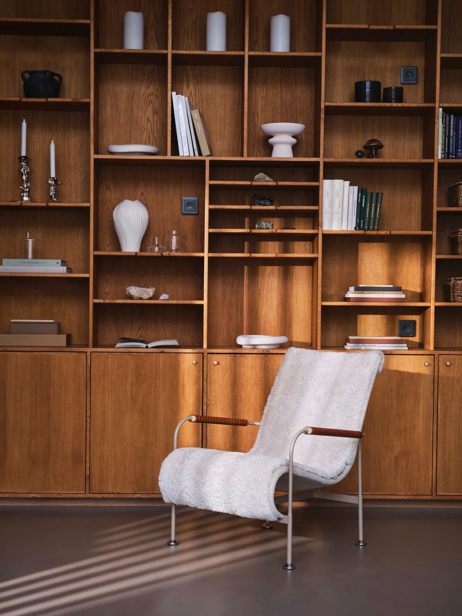 Poltrona Serpentine, Tecido Romo Linara Rye-red Swedese