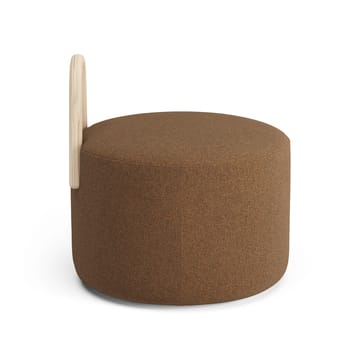 Pufe médio com pega de nogueira envernizada Amstelle - Main Line Flax 15 - Swedese