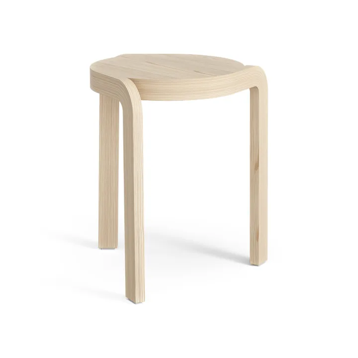Spin banco redondo H44 cm - Freixo envernizado, Ø32x44 cm - Swedese