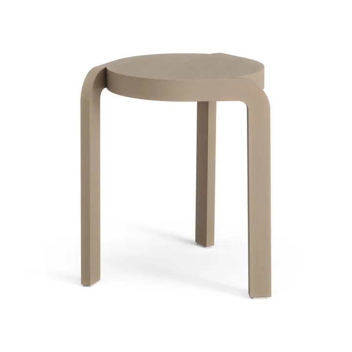 Spin banco redondo H44 cm - Freixo-nutmeg, Ø32x44 cm - Swedese
