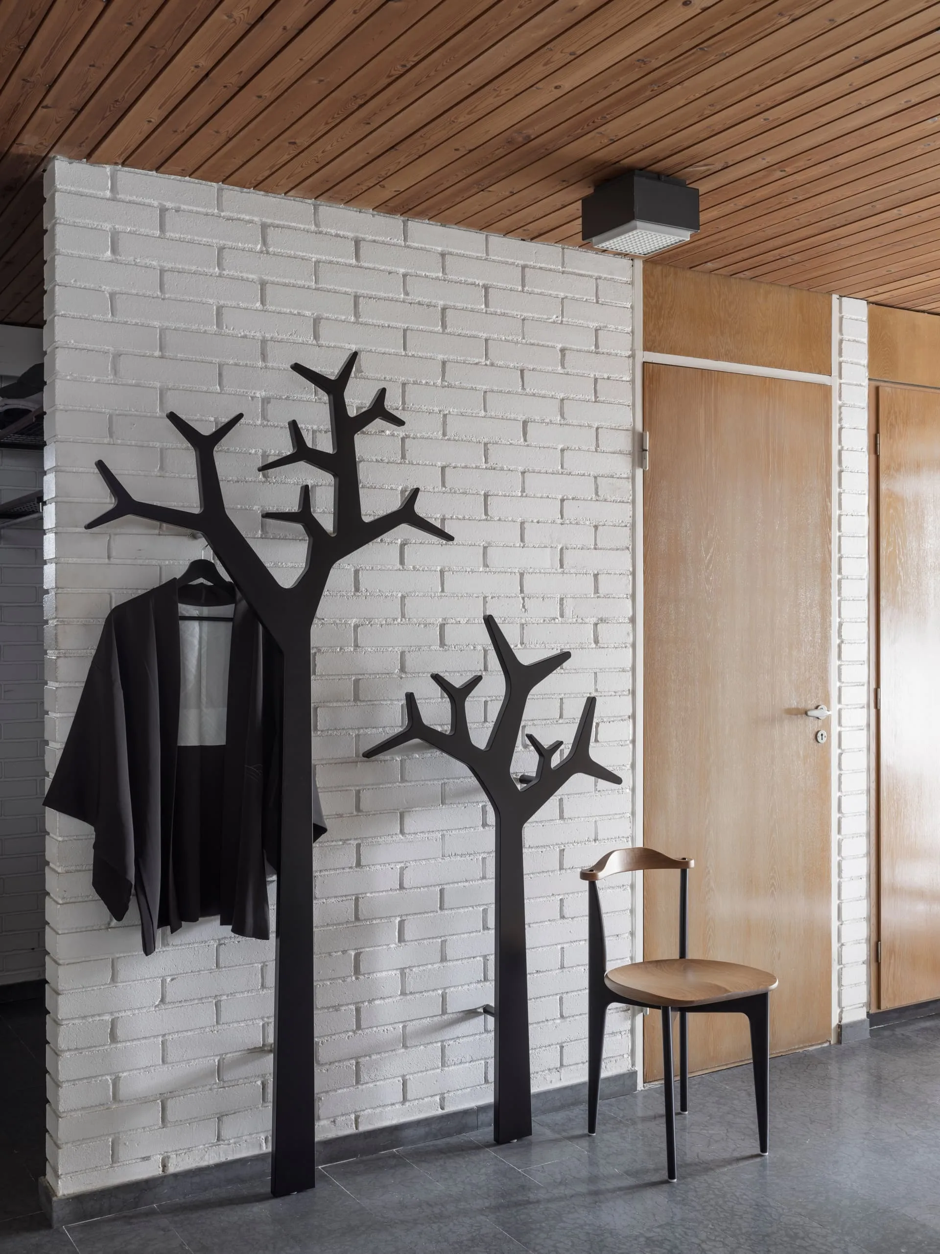 Tree rockhangers parede 194 cm, Preto Swedese