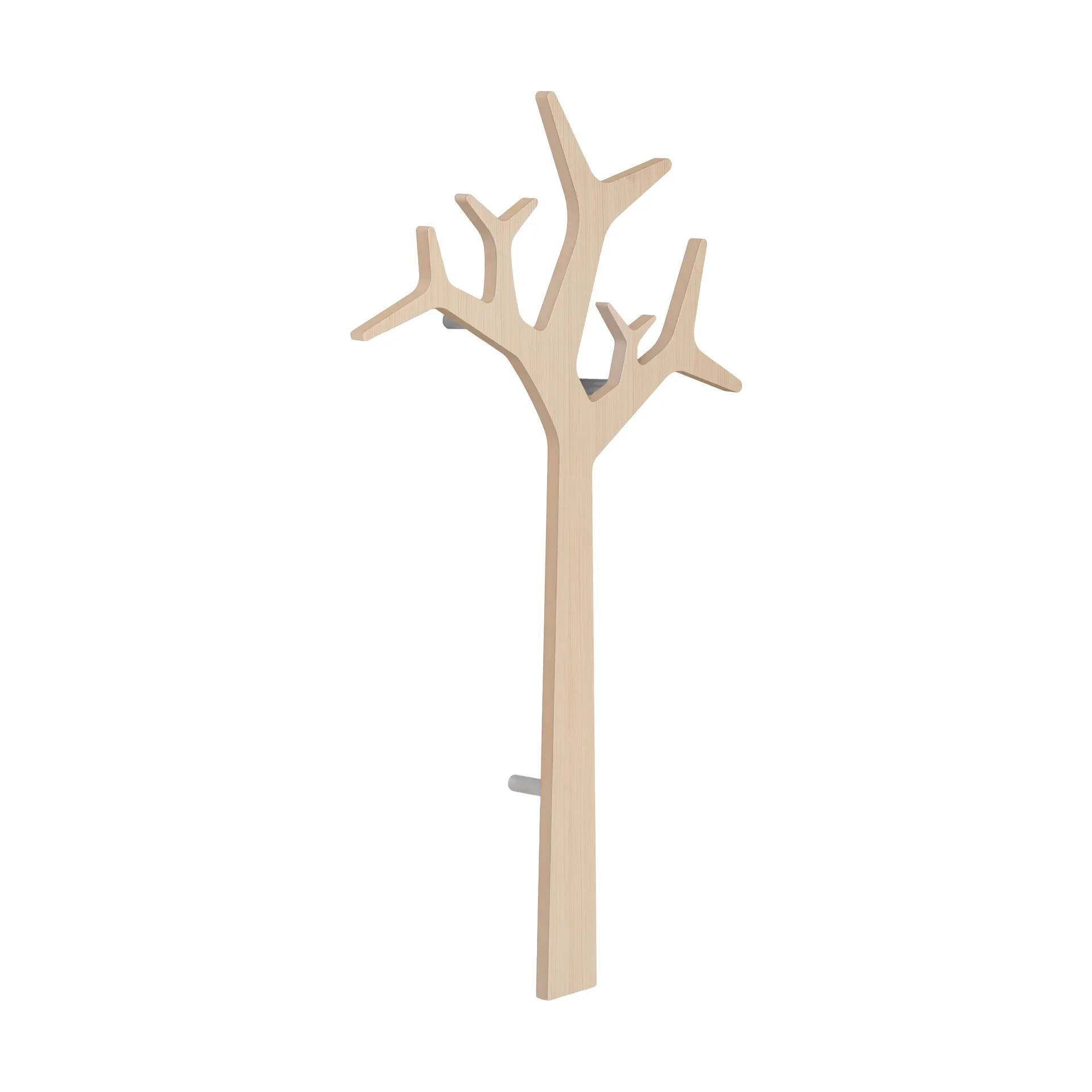 Tree wall cabideiro de parede Special Edition 134 cm, Pinheiro pigmentado a branco Swedese