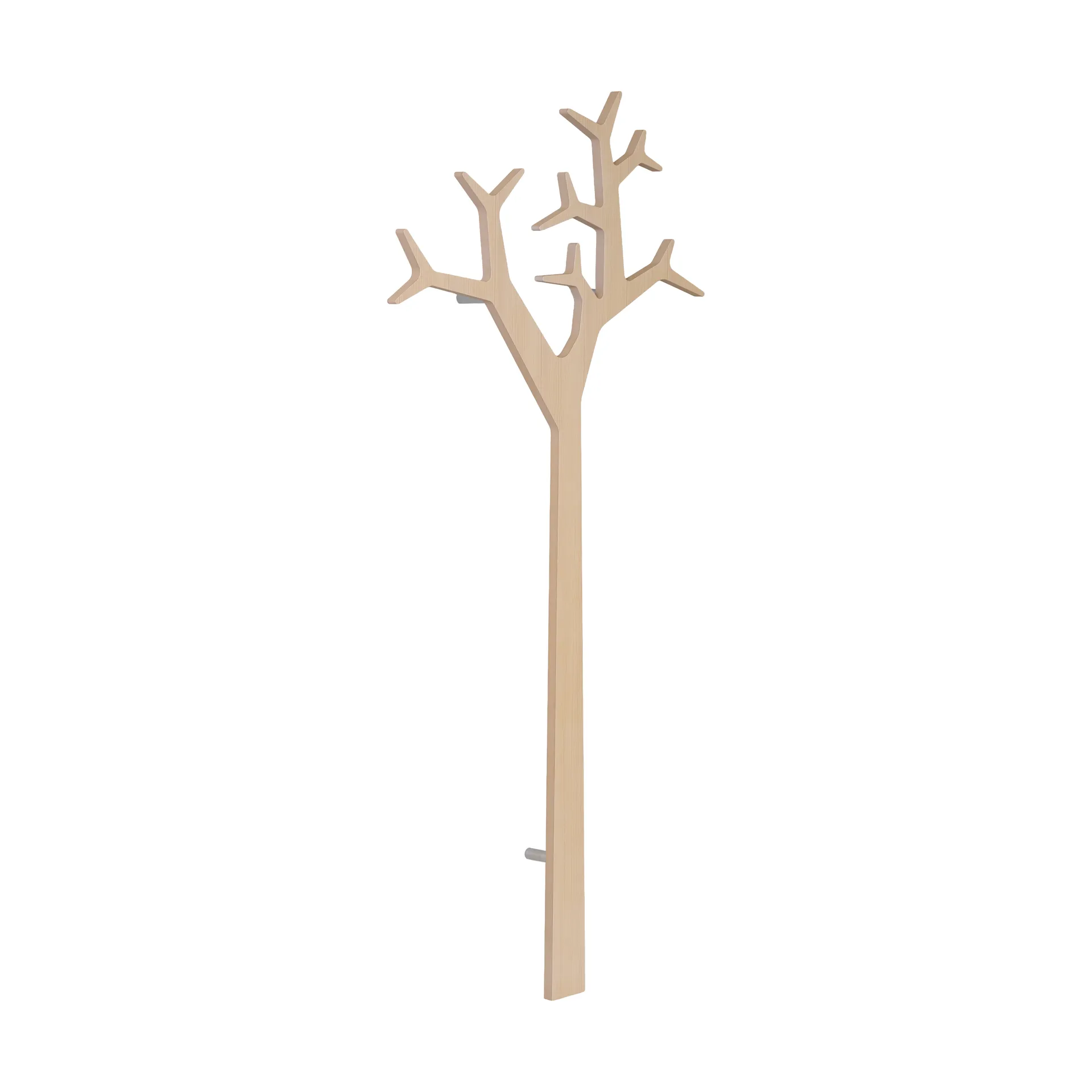 Tree wall cabideiro de parede Special Edition 194 cm, Pinheiro pigmentado a branco Swedese