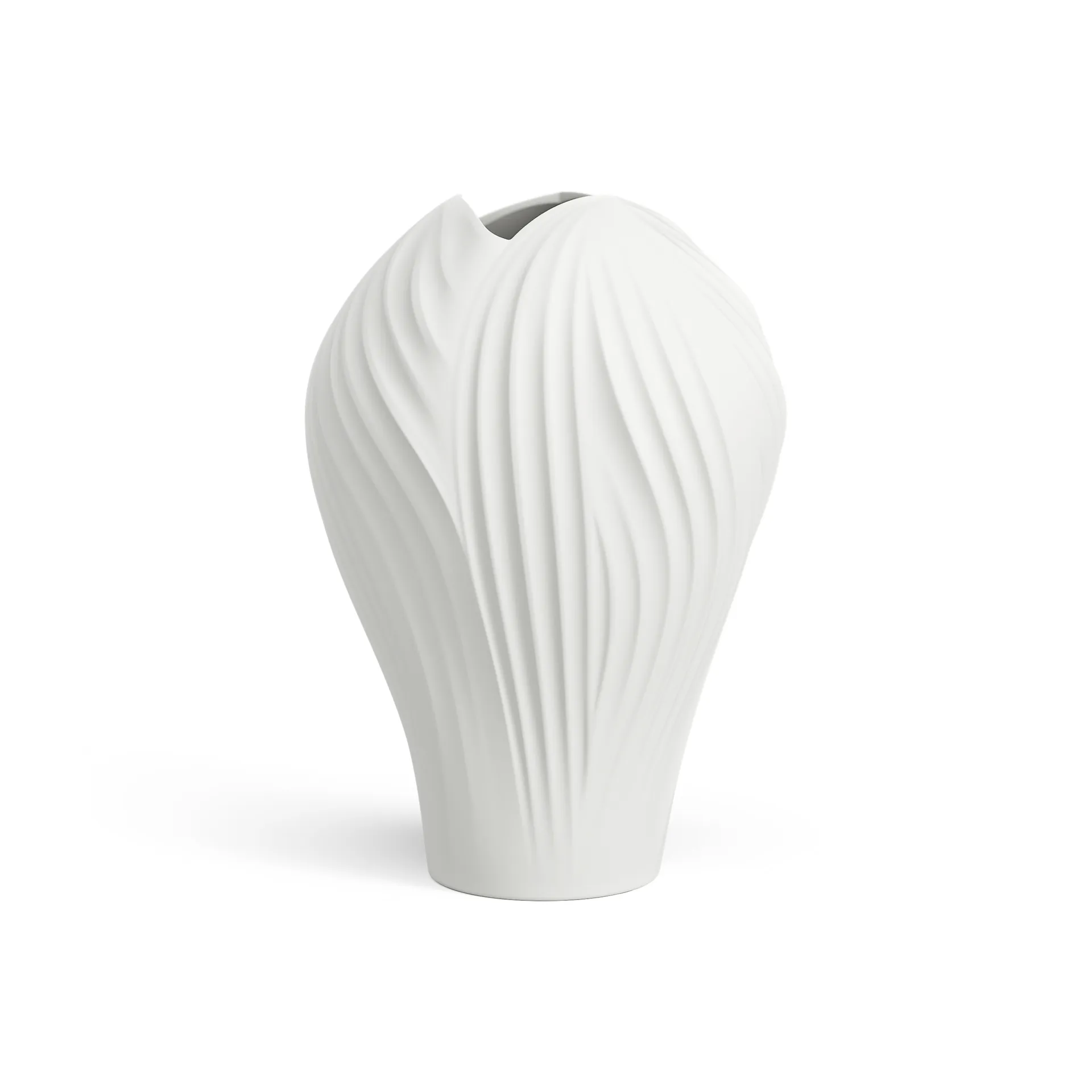 Vaso grande Anna 31 cm, Branco Swedese