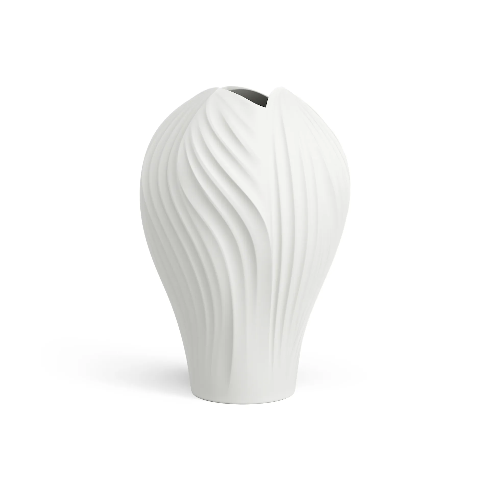 Vaso pequeno Anna 27 cm, Branco Swedese