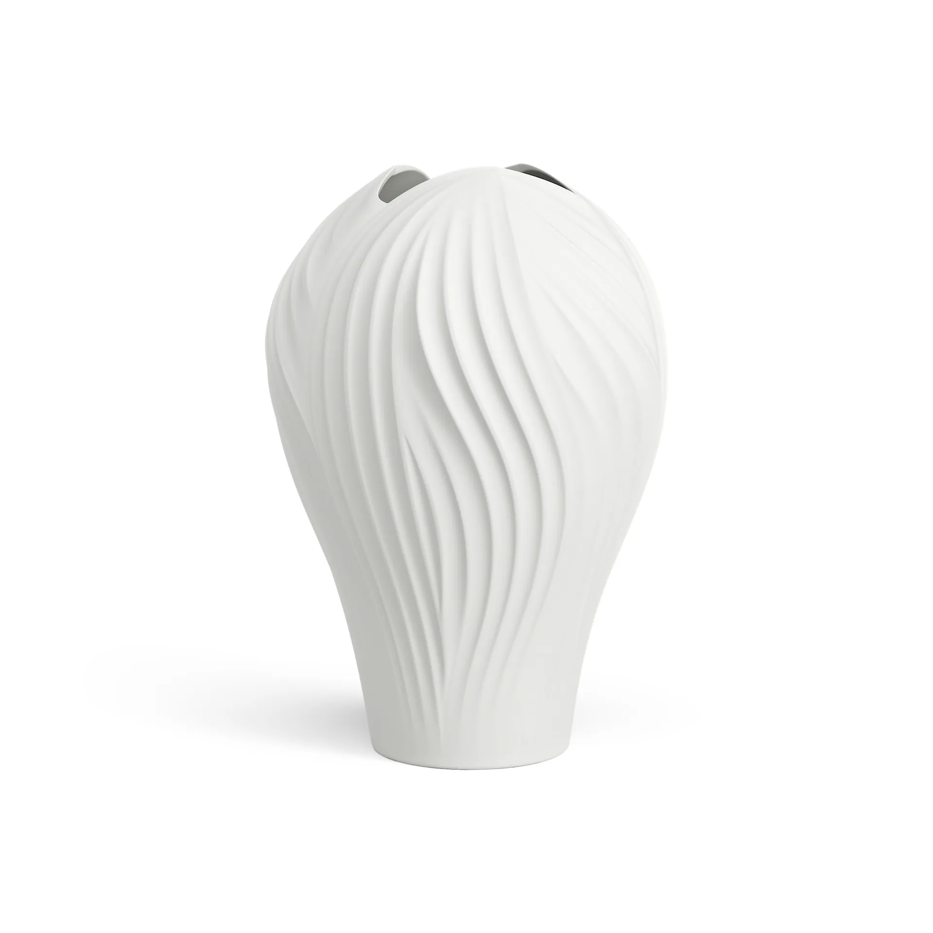 Vaso pequeno Anna 27 cm, Branco Swedese