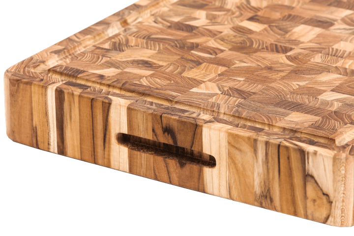 Butcher Block Carving tábua de cortar 313, Extra Grosso Teakhaus