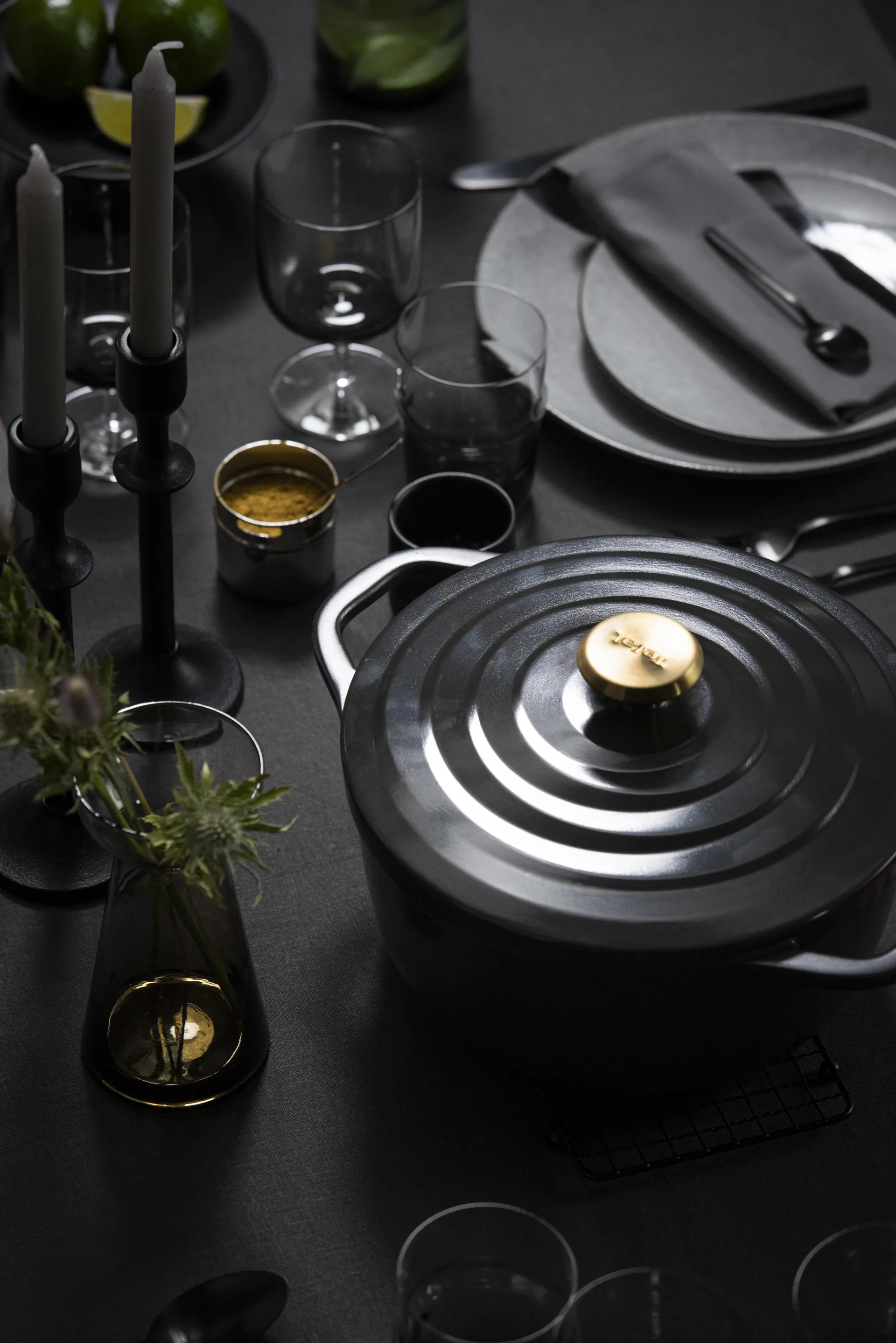 Air caçarola 3.1 l, Cinza Tefal