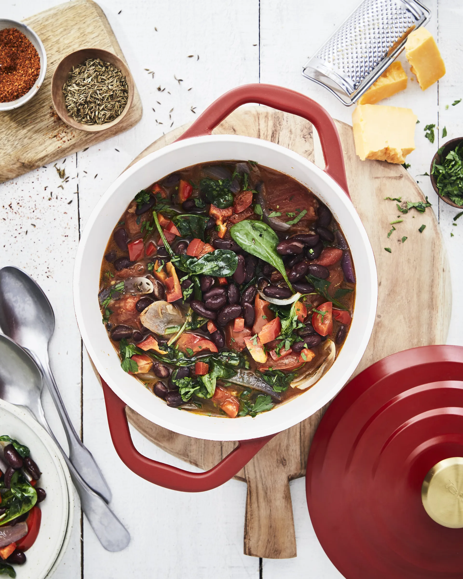 Air caçarola 3.1 l, Vermelho Tefal