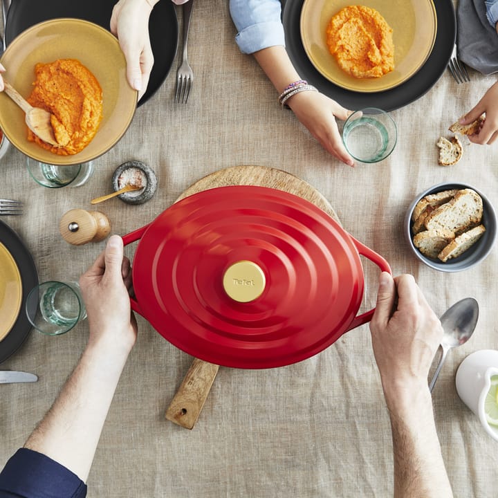 Air caçarola 5.7 l, Vermelho Tefal