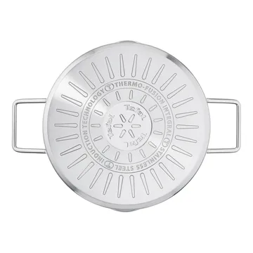 Conjunto de caçarolas Nordica, 6 peças - Aço inoxidável - Tefal