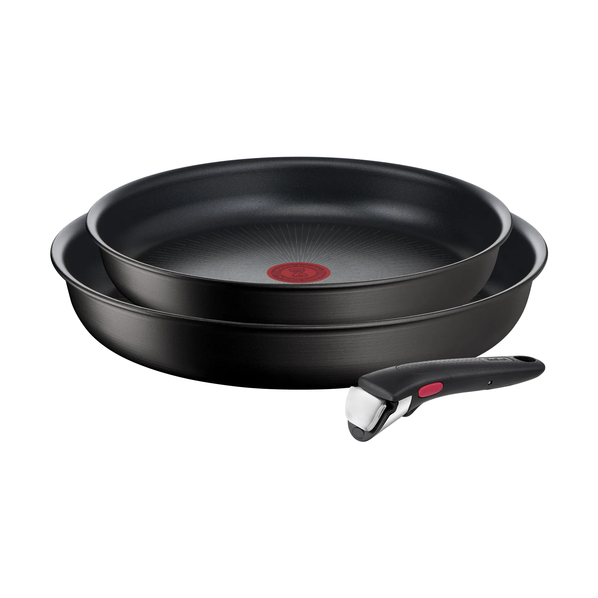 Conjunto de Frigideiras 3 peças Ingenio Unlimited, Preto  Tefal