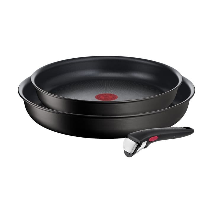 Conjunto de Frigideiras 3 peças Ingenio Unlimited - Preto  - Tefal